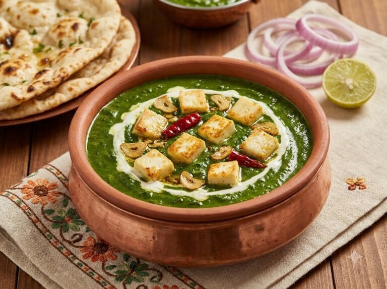 Restaurant Style Palak Paneer Recipe | Creamy Spinach Paneer