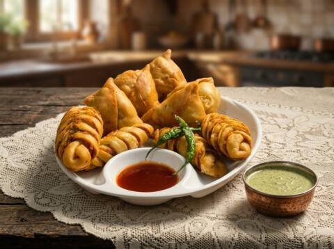 Crispy Aloo Samosa Recipe | Easy Homemade Indian Samosa