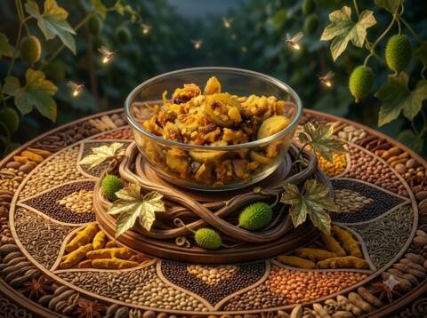 Kakora Vegetable Recipe (Kantola Sabji)